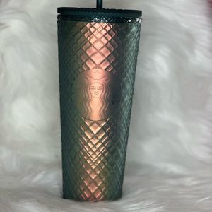 Starbucks 2023 Peacock Green Jewel 24oz Venti Tumbler BNWT